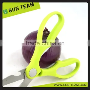 SK026 Beautiful Design 7-3/4" Vegetables Cutting Scissors for Kitchen thumbnail-4
