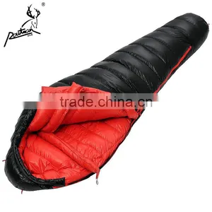 Comfortable Nylon Waterproof Duck Down Sleeping Bag for Winter thumbnail-1
