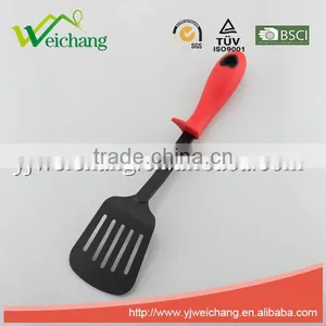 WCJ321B Premium Nylon Utensils SLOTTED TURNER Cooking Utensil Gadgets Set With Storage Stand (Multi-color) thumbnail-2
