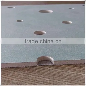 Acoustic Perforated Ceiling Board With Non-woven Cloth thumbnail-1