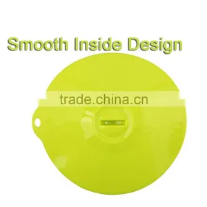 BPA Free FDA Approved 4 Pack Set Silicone Suction Bowl Lid thumbnail-1