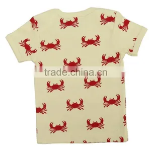 100% Organic Cotton Plain With Printed Baby t Shirts and Short Sleeve Polo t Shirts for Kids With New Style Baby Pants thumbnail-2