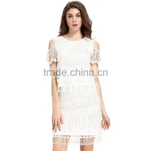 Domin Fashion Latest 2 Piece Style Fancy Lace Dress thumbnail-3