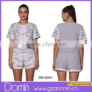 2015 New Design Crop Top, Ladies Beaded and Sequin Top thumbnail-1