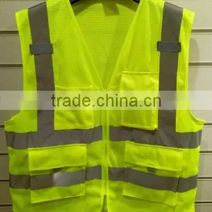 OEM Service High Visibility Mesh Safety Vest thumbnail-1