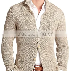 Casual Fabric Knitted Man Sweater thumbnail-1