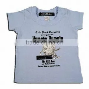 Children's T-shirt, Made of 100% Cotton, With Quality Printing on Front, OEM Orders Are Accepted thumbnail-1