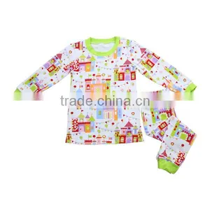 Bulk Wholesale Kids Clothing Baby Kids Pajamas Fall Children Boutique Pajamas thumbnail-3
