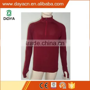 Men's Suitable Soft Long Sleeve Zipper T-shirt Seamless Long Sleeve Zipper T-shirt thumbnail-5