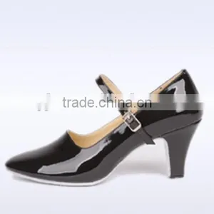 Latest Style Medim Heel Lady Ballroom Dance Shoes thumbnail-1