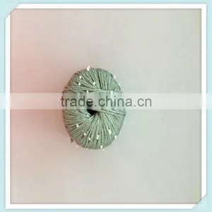 Best Sell 100%cotton Yarn For Knitting With White Jewelry thumbnail-5