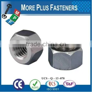 Made in Taiwan Heavy Hex Structural Black Phosphate Zinc Finish Hex Nut thumbnail-5
