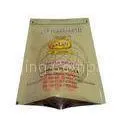 Frozen Food Packaging Three Side Seal Pouch For Fish , Seafood thumbnail-1