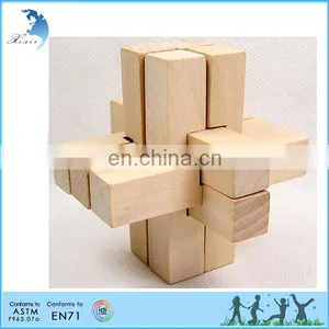 Kids Educational Toys Gift Promotional Wood Brain Games thumbnail-1