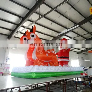 Giant Inflatable Santa Claus / Chrismas Inflatable Santa Claus for Advertisement thumbnail-1