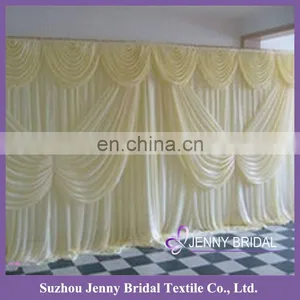 BCK094 Luxury Drapes Curtains Wall Drapes for Party Wedding Backdrop Decorations thumbnail-1