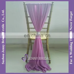 SH043N Chiffon Ruffle Chair Sash thumbnail-4