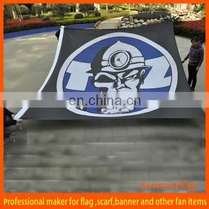 Polyester Big Football Fan Flag thumbnail-1