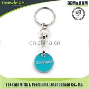 Custom Made Metal Soft Enamel Trolley Coin Keyholder thumbnail-4