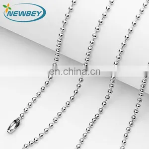 Decorative Metal Stainless Steel Ball Chain For Hang Tag In 1-12mm thumbnail-3