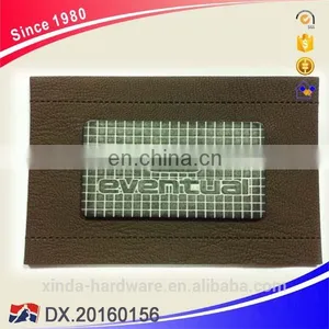 Embossed Tags / Logo Leather Labels / Leather Patches for Jeans Leather Labels thumbnail-1