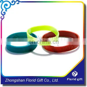 No Minimum Order Personalized Cheapest Blank Silicone Bracelets thumbnail-1