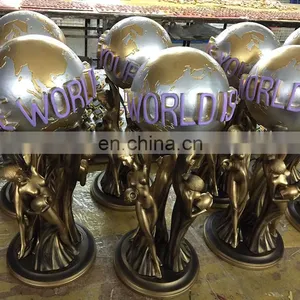 Custom China Factory 40cm Resin The World Is Yours Statue Full Size In Store thumbnail-1