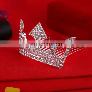 Wholesale Little Tiara for Kids Beautiful Tiara Hair Accessory Princess Crown for Girls thumbnail-3