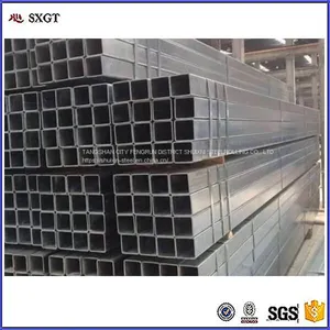 Construction DIN Q345 Galvanized Square Carton Steel Tube thumbnail-1
