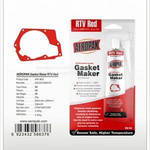 AEROPAK 85g Red Hi-Temp RTV Gasket Maker thumbnail-1