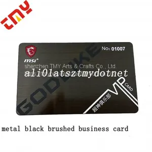 Cheap Nfc Metal Name Business Card Black,Golden Metal Visiting Business Cards thumbnail-2