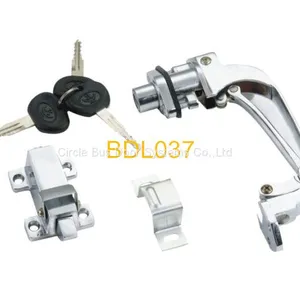 Coaster Middle Bus Door Lock,Yutong Kinglong Higer Golden Dragon Zhongtong Bus Parts(BDL037) thumbnail-1