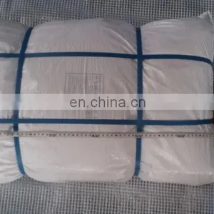 WHITE TARPAULIN WATERPROOF 45 GSM MADE IN VIETNAM thumbnail-1