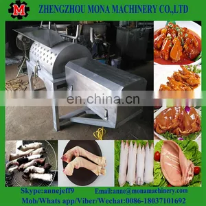Aemi-automatic Goat Feet Hair Removal Machine | Sheep Feet Hair Cleaning Machine thumbnail-5