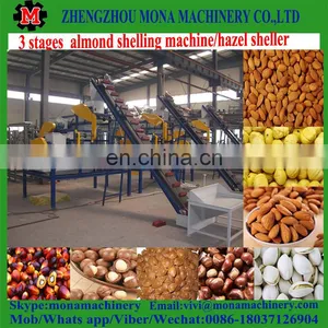 Good Quality Almond Shell and Kernel Crush Machine/almond Shell and Kernel Separating Machine thumbnail-6