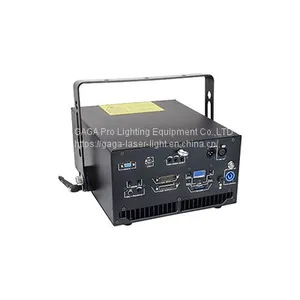 8w RGB Full Color High Speed Scanner Concert Laser Light With SD Card thumbnail-4