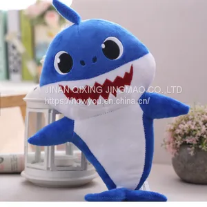 Luminous Easter Gift Cute Baby Shark Plush Toy Manufacture thumbnail-4