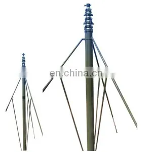 15m Aluminum Mobile Motorized Antenna Telescopic Mast thumbnail-2