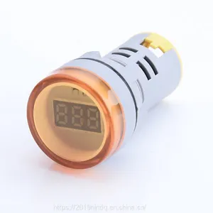 Small Digital Tube LED Round Digital Display Hertz Frequency Meter Signal Lamp thumbnail-1