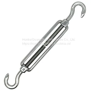 Highly Polished SS316/304 Drop Forged Galvanized Hook Eye Heavy Duty Turnbuckle thumbnail-3