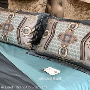 European 100% Cotton 4pcs Bedding Set Digital Printed thumbnail-2