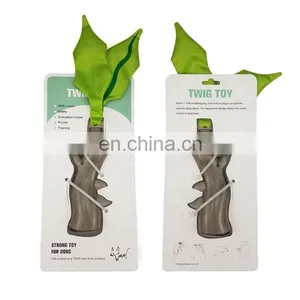 Branch Shape Dog Squeaky Toy Whistle Toy Interactive Funny Pet Play Toy thumbnail-3