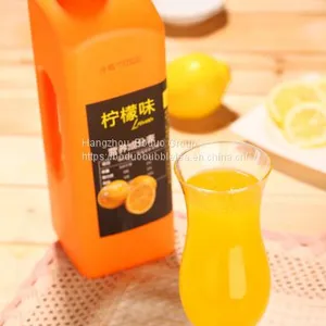 Sour Plum Flavored Syrup (Concentrated) China Supplier Factory thumbnail-1