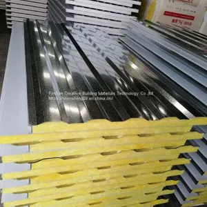 Construction Materials Colorful Pu Panels Color Steel Sandwich Panel Roof For Sale thumbnail-1