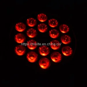 Professional Outdoor LED Par Light Waterproof 18x10w RGBW 4IN1 Color Change DJ Equipment Wedding Stage thumbnail-2
