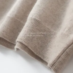 Mens Round Collar Pure Knitted Wool Wholesale Cashmere Sweater Jumper thumbnail-4