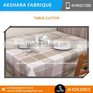Amazing Range of Fancy Cotton Table Cloth Available at Market Rate thumbnail-3