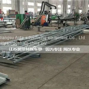Township Heating Seat Bus Station Stainless Steel Bus Shelter Platform Billboard Direct Supply Manufacturer thumbnail-2
