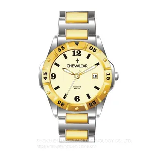 Stainless Steel Women Watches Man Fashion Quartz Watch Lady Wrist Watch thumbnail-2