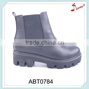 High Platform Elastic Band Workman Lightweight Security Safety Garden Zipper up Boots thumbnail-1